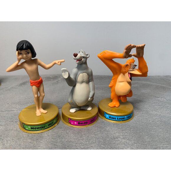Disney 100 Years Mowgli Baloo King Louie 1967 Figurines Collectible McDonalds 20 - Picture 6 of 9